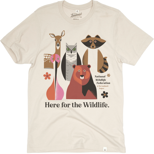 Here for the Wildlife Unisex Short Sleeve Tee