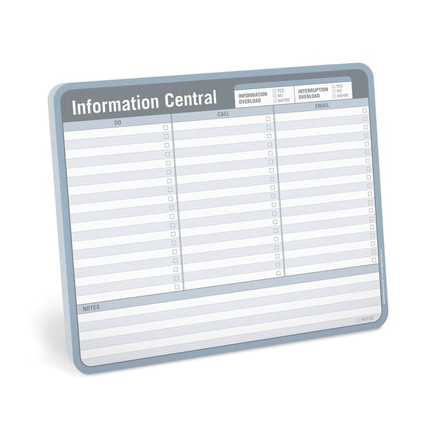 Information Central Paper Mousepad (Blue/Gray)
