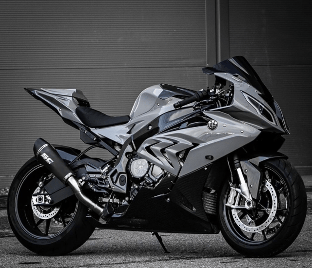 Amotopart 2015-2016 BMW S1000RR Carbon Fiber Grey Fairing Kit