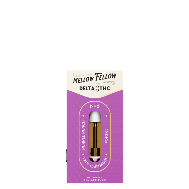 Delta 8 1ml Vape Cartridge - Purple Punch (Indica)