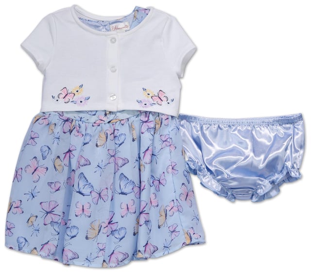 Baby Girls 3 Pc Dress Set ||PB107730335960||
