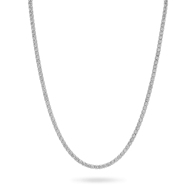 10K Gold Moissanite Tennis Necklace 2.75mm