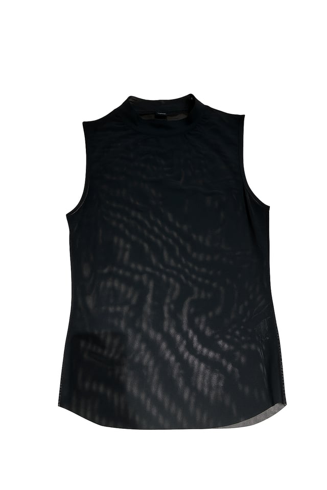 ARUM SHEER TOP IN BLACK