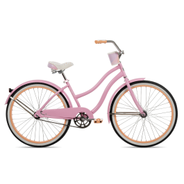 Good Vibrations Women's Cruiser, 26-Inch, Pink