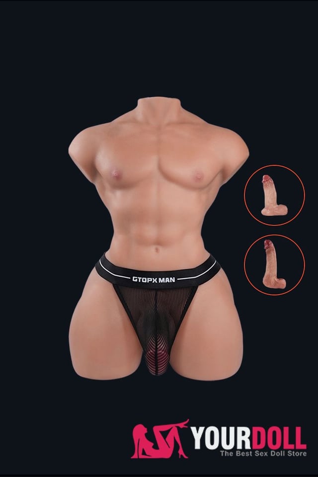 58cm 36.4lbs TPE Male Sex Doll Torso Mark Pro, In Stock