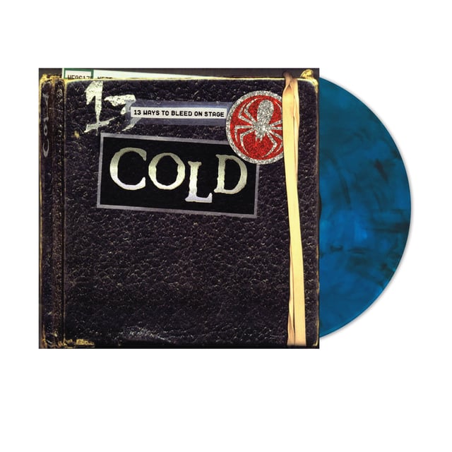 COLD '13 WAYS TO BLEED ON STAGE' LP (Remaster, 25th Anniversary, Blue Smoke Vinyl)