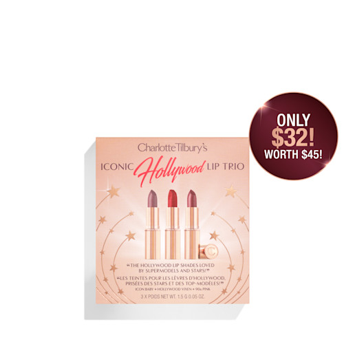 CHARLOTTE'S ICONIC HOLLYWOOD LIP TRIO - LIMITED EDITION KIT