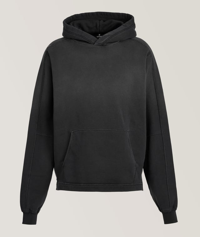 Step Hem Hooded Sweatshirt 