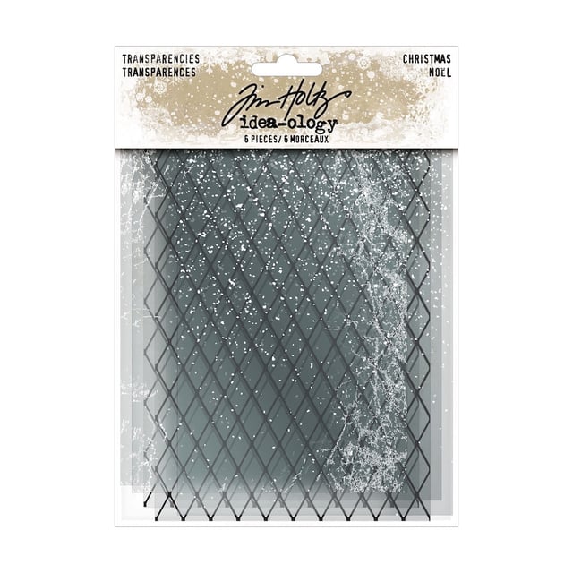 Tim Holtz idea-ology 2025 Christmas Transparencies th94452