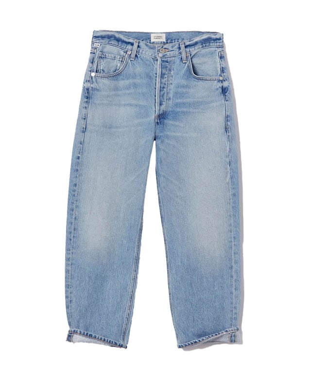 Dahlia Bow Leg Baby Roll Jean