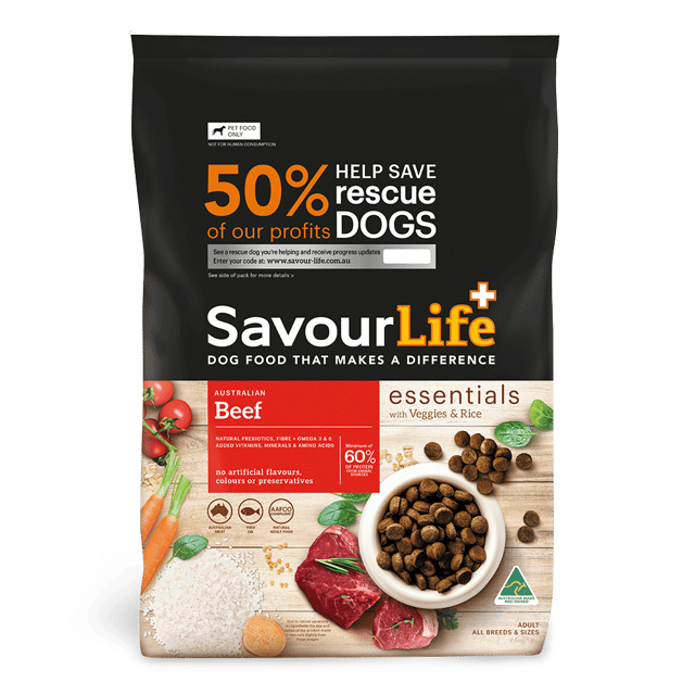 Essentials Adult Beef Dry Dog Food