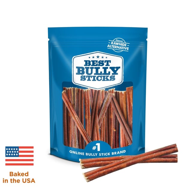 6-Inch Standard USA-Baked Odor-Free Bully Stick