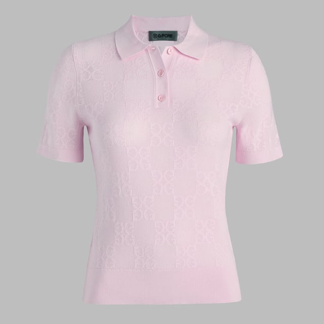 POINTELLE G SWEATER POLO