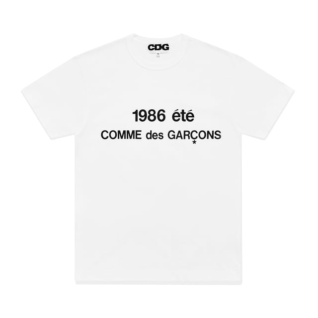 CDG - 1986 Comme des Garçons T-Shirt - (White)