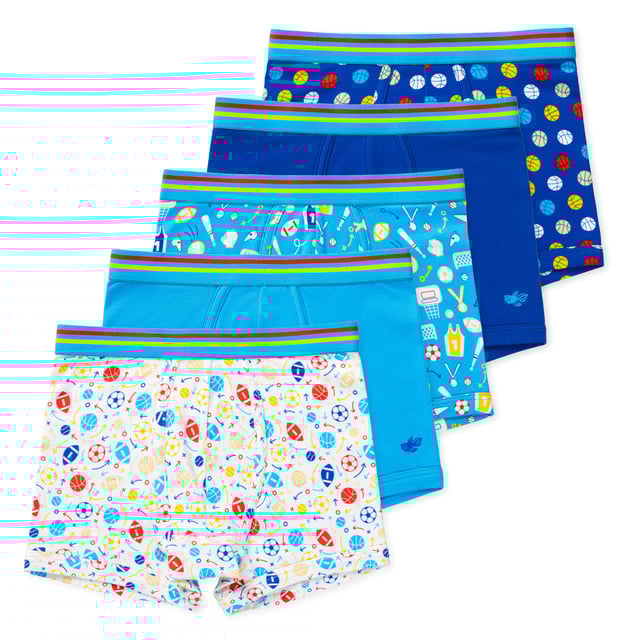 Jameson Boys Performance Boxer Briefs (5-Pack)