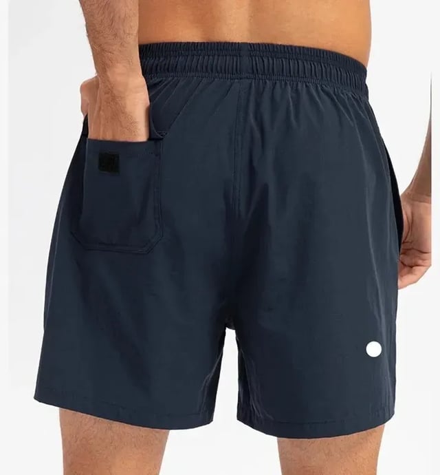 top Men Mid Rise Shorts Yoga Sports Short Quick Dry Shorts With Back Pocket Mobile Phone Casual Running Gym Jogger Pant 321