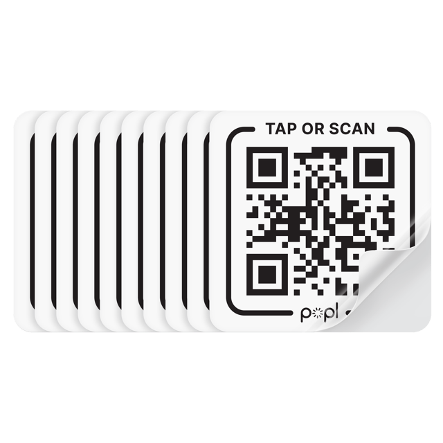 PopCode Sticker - 10 Pack