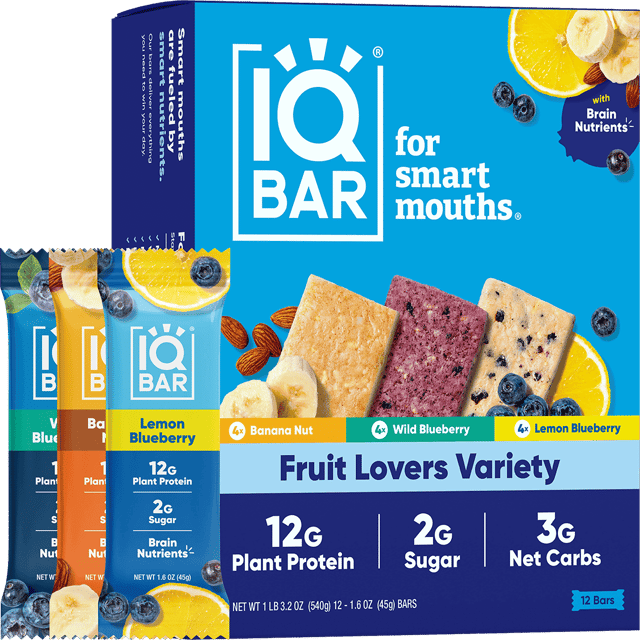 Fruit Lovers Variety (12 Bars)