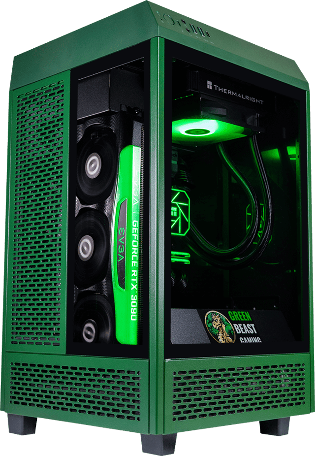 Base Configuration - AMD - Tower 100 Mini - Green