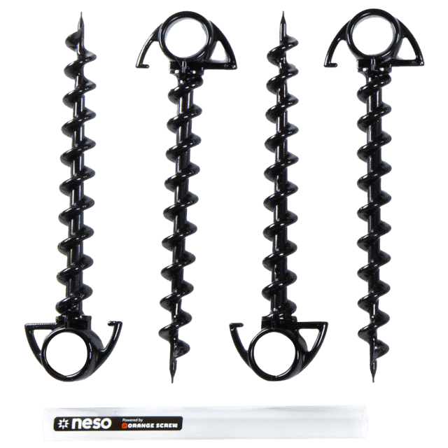 Ground Screw Stakes - 4 PK