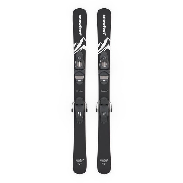 Snowfeet* Short Skis | 120 CM | Skiblades Skiboards Snowblades