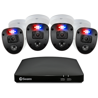 Home 4 Camera 4 Channel 1080p Full HD DVR Security System - SWDVK-446804SL