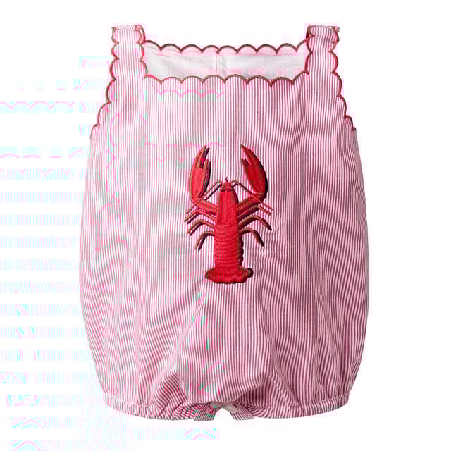 Lobster Embroidered Bubble