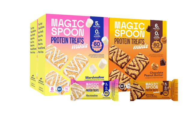 Mini Treats Variety Pack - 32 Mini Protein Treats (4 boxes)
