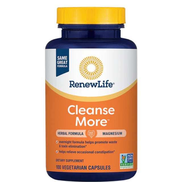 Cleanse More™ - Herbal & Mineral Cleanse, 100 Vegetarian Capsules