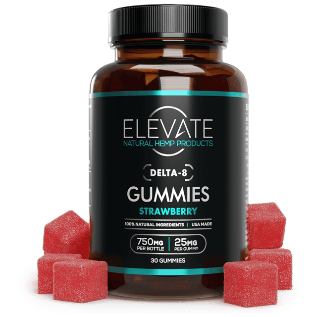 Delta 8 THC Gummies - Strawberry
