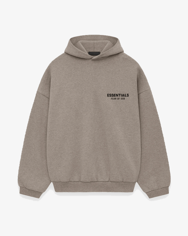 FOG ESSENTIALS HOLIDAY24 DARK HEATHER GREY HOODIE (NEW)