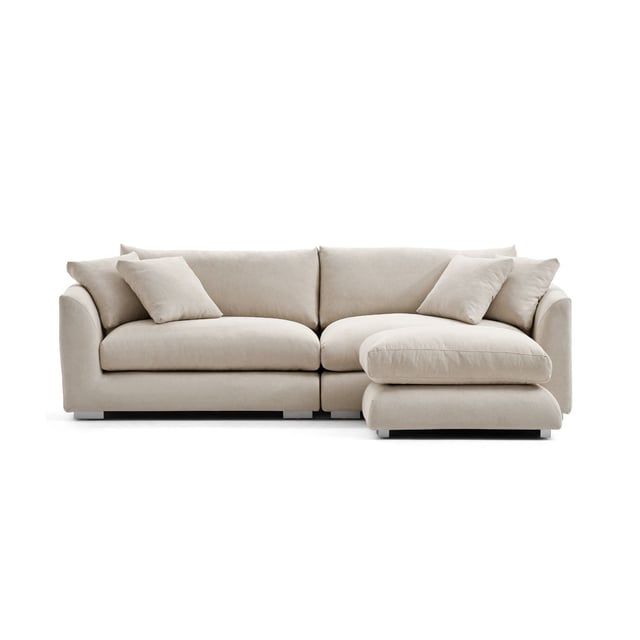 Feathers Sofa + Ottoman