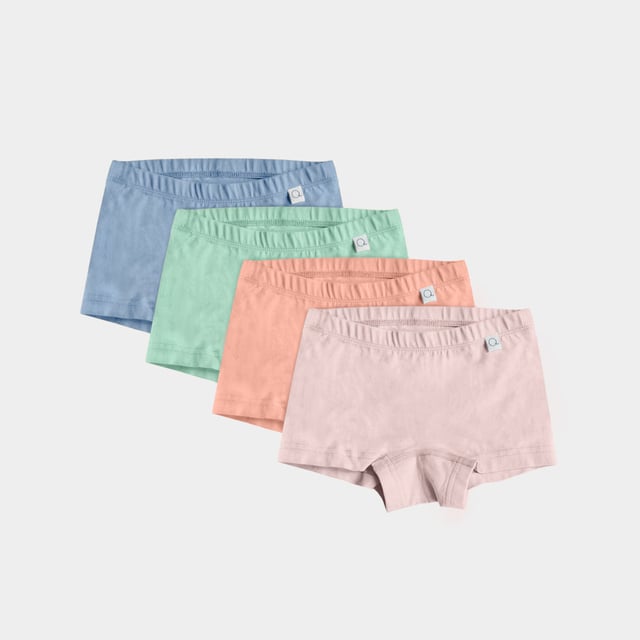 Super Bundle Sophie Hipster Briefs (4-pack) - 95% Organic Cotton