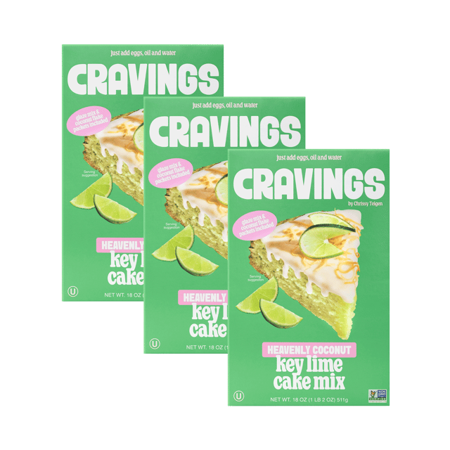 Heavenly Coconut Key Lime Cake Mix - 3 Pack