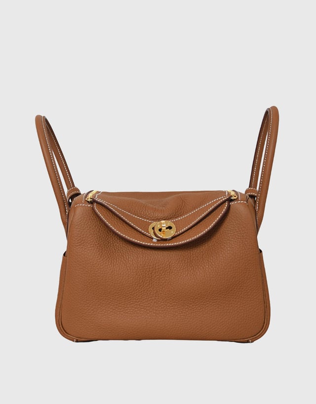 Hermès Lindy 26 Taurillon Clemence Leather Handbag