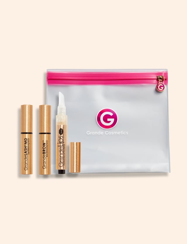 Travel Size GrandeLASH-MD, GrandeBROW & GrandeLIPS