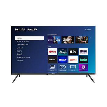 Philips 60" QLED 4K UHD Roku Smart TV with 3 Year Coverage