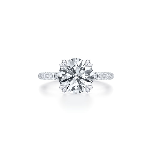 Audrey JD Signature Double Prong Lab Diamond Engagement Ring