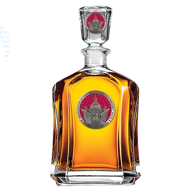 Trump & Vance  Inauguration 2025 Capitol Decanter