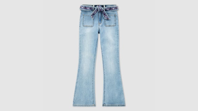 726 Flare W/ Embroidered Belt Big Girls 8-20