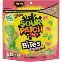 SOUR PATCH KIDS Bites Watermelon Soft & Chewy Candy