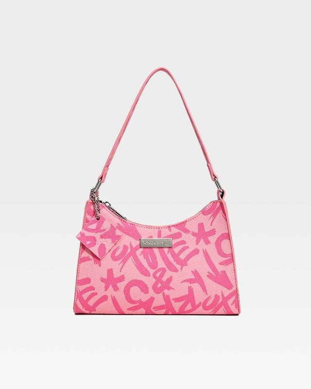 Graffiti Riot Bag in Pink