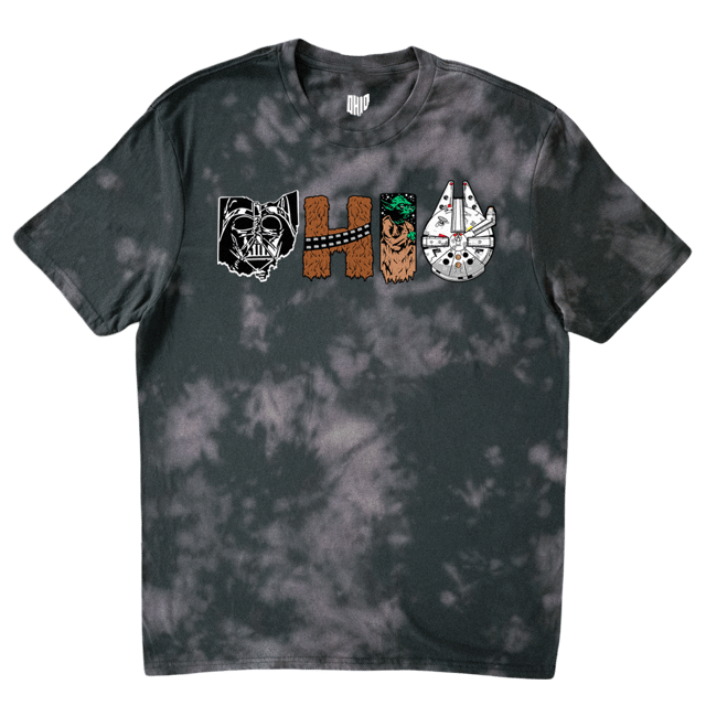 Vader T-shirt (Shadow Tie-dye)
