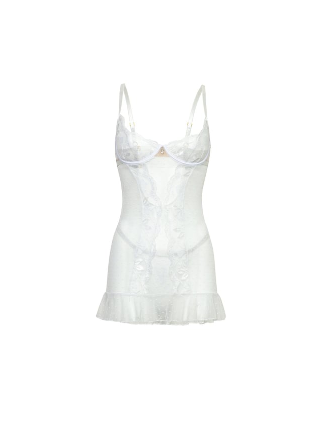 Bridal Portia Lace Babydoll Dress