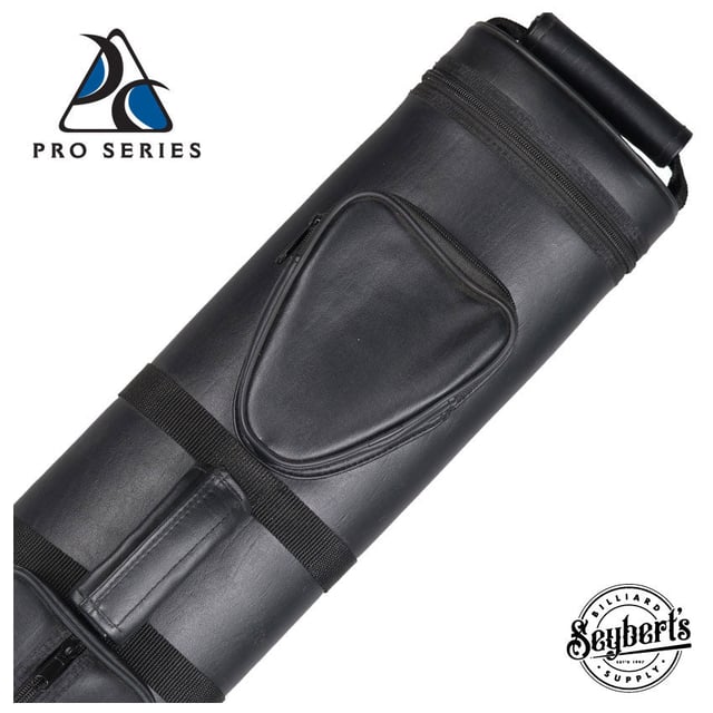 Pro Series Oval Black 3x5 Hard Pool Cue Case - PRO35BK