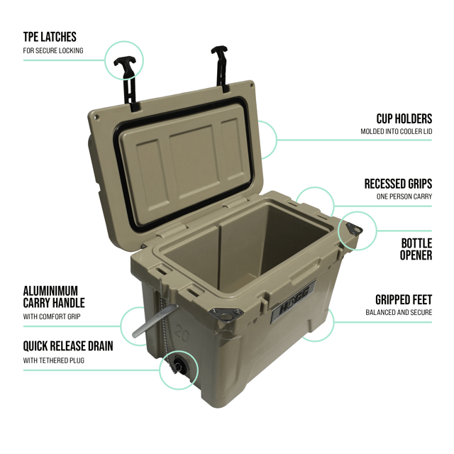 20QT HOGG COOLERS