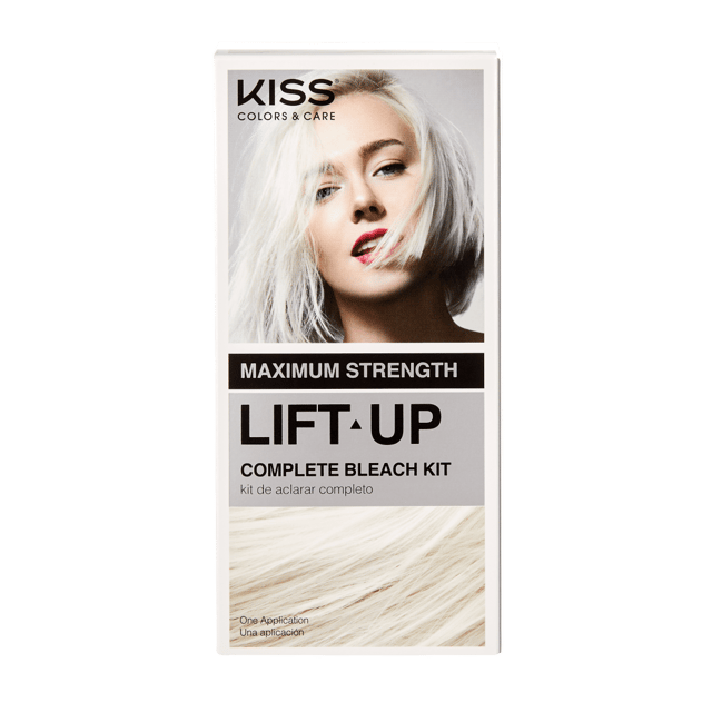 KISS Colors & Care Maximum Strength Lift-Up Complete Bleach Toner Kit – ICE