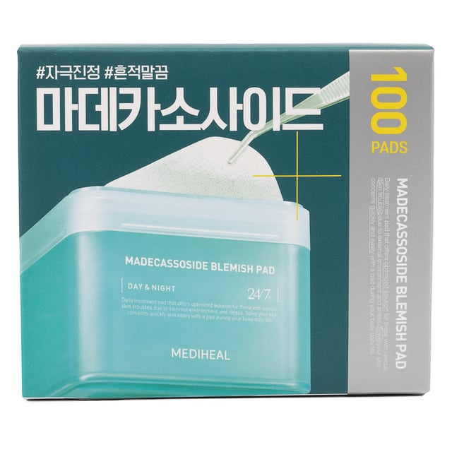 Mediheal Madecassoside Blemish Pad Set 100 Sheets 1 box