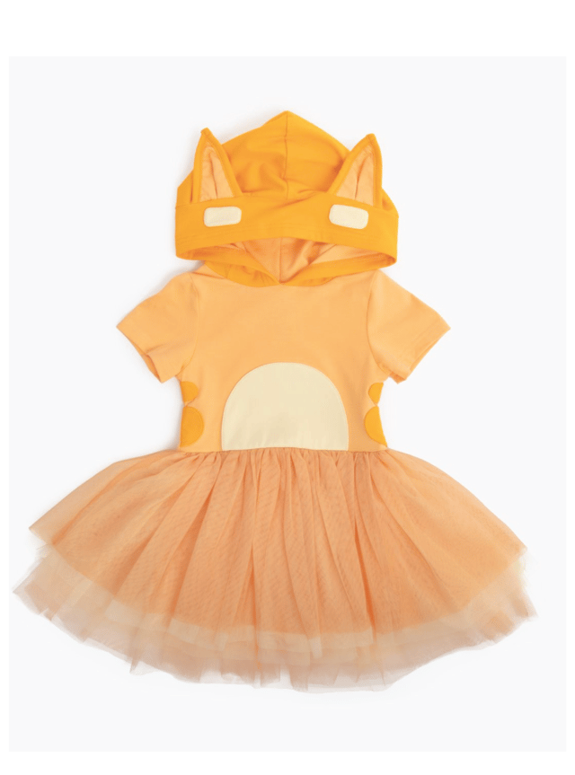 Orange Doggo Dress