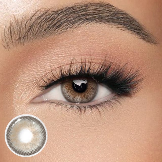 Coleyes Maya  Brown Prescription  Yearly Colored Contacts